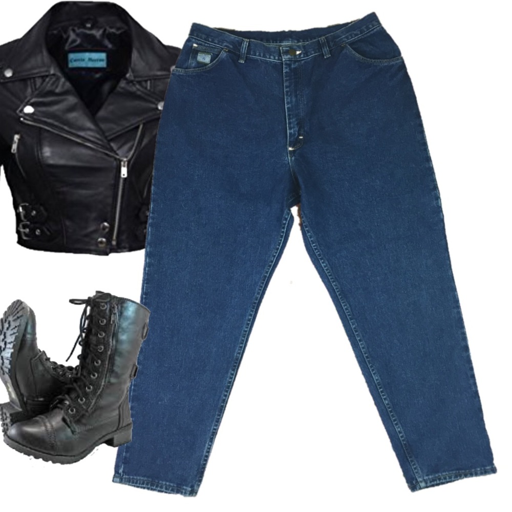 Vintage High Waist Tapered Leg Wranglers Womens 18